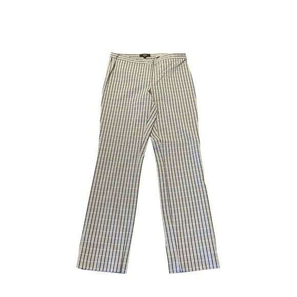 Theory Classic Skinny Pants Blue Midnight Screen Multi Stretch Size 00 - $345 - Picture 4 of 10
